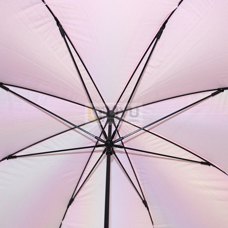 Colorful Multicolor Adult Stick Umbrella Can Shade The Sun And Rain