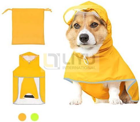 Dog Raincoat Corgi Raincoat Waterproof All-pack Breathable Than Bear Raincoat Waterproof Rain Gear Method Teddy Shiba Inu Poncho