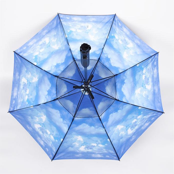 Unique Style Umbrella The Sun Umbrella with A Fan Can Cool Down Adult umbrellas
