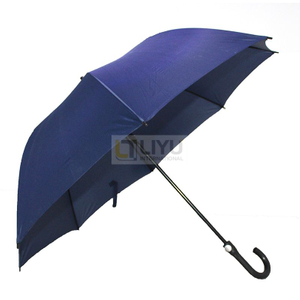 Adult Large Golf Umbrella Automatically Open The Umbrella Windproof J Stick Handle with Easy Girp